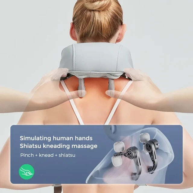 Pain Relief Neck and Shoulder Heat Massager Maxum