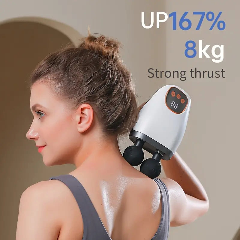 Premium Muscle Massage Gun with 4 Heads Maxum