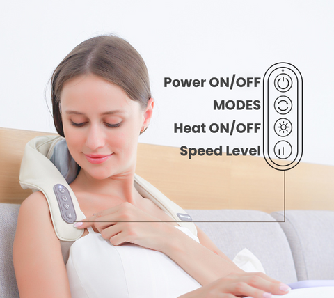 Pain Relief Neck and Shoulder Heat Massager Maxum