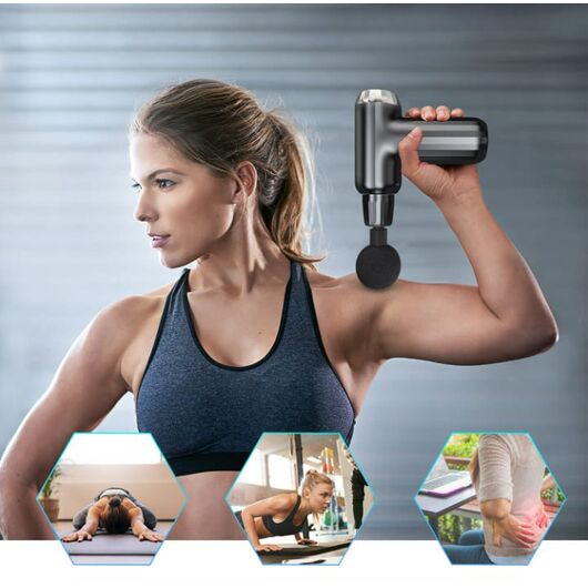 Premium Muscle Massage Gun with 4 Heads