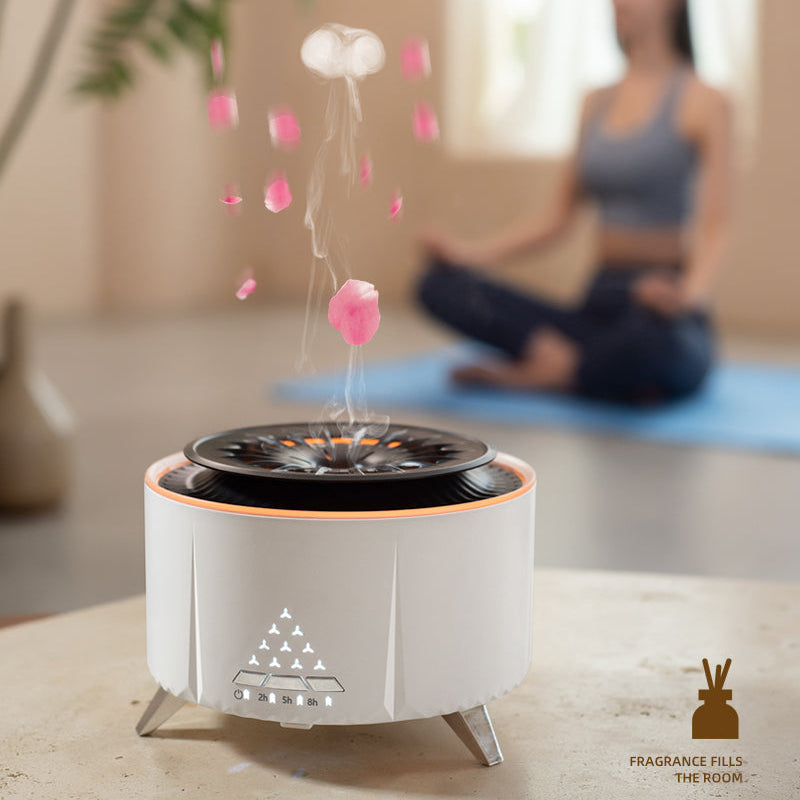 Remote Control Volcano Humidifier Diffuser Maxum