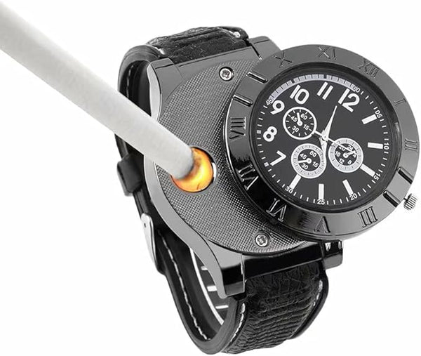 New Military USB Lighter Watch Maxum